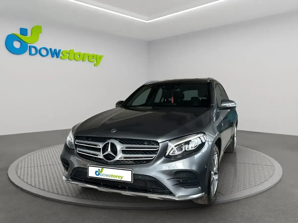 Käytetty Mercedes GLC220 AMG line 2017 Harmaa Katumaasturi