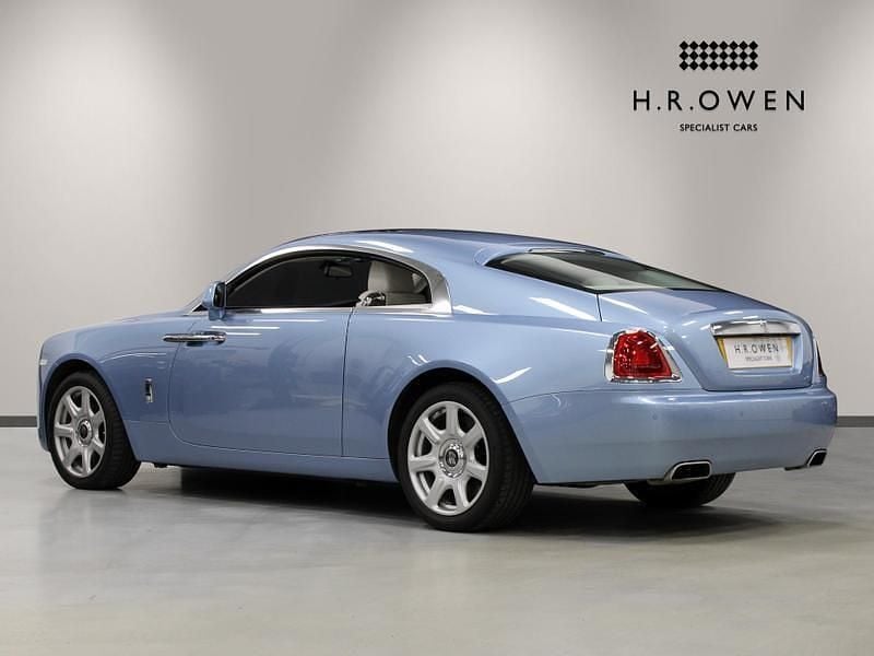 Used Rolls Royce Wraith 632 HP (464 kW) 2017 Blue Coupe