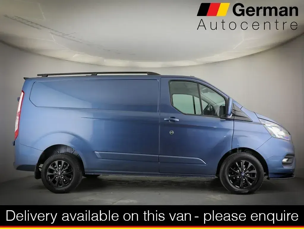 Used Ford Transit Custom Limited 130 HP (95 kW) 2022 Blue Van