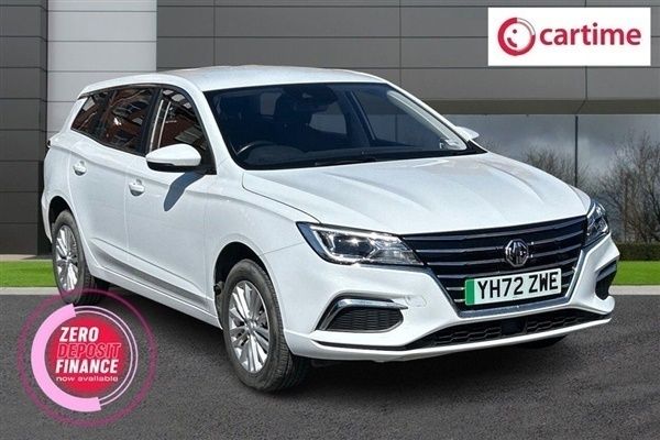 White Used 2022 MG MG5 EV Excite Estate | £16,199 (Expensive) - Image 1/3