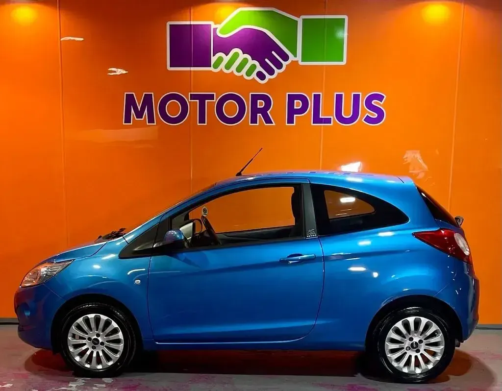 Used Ford Ka Zetec 69 HP (50 kW) 2013 Blue Hatchback