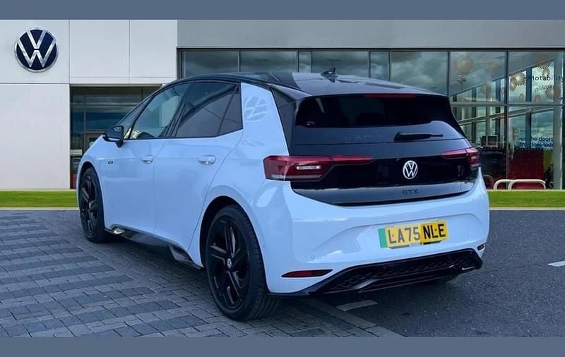 New VW ID.3 GTX 239 kW (326 HP) 2025 Glacier white metallic black Hatchback