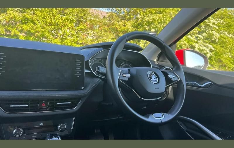 Used Skoda Fabia SE L 110 HP (80 kW) 2022 Velvet red metallic Hatchback