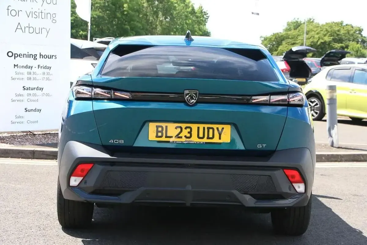 Used Peugeot 408 GTi 129 HP (94 kW) 2023 Blue SUV