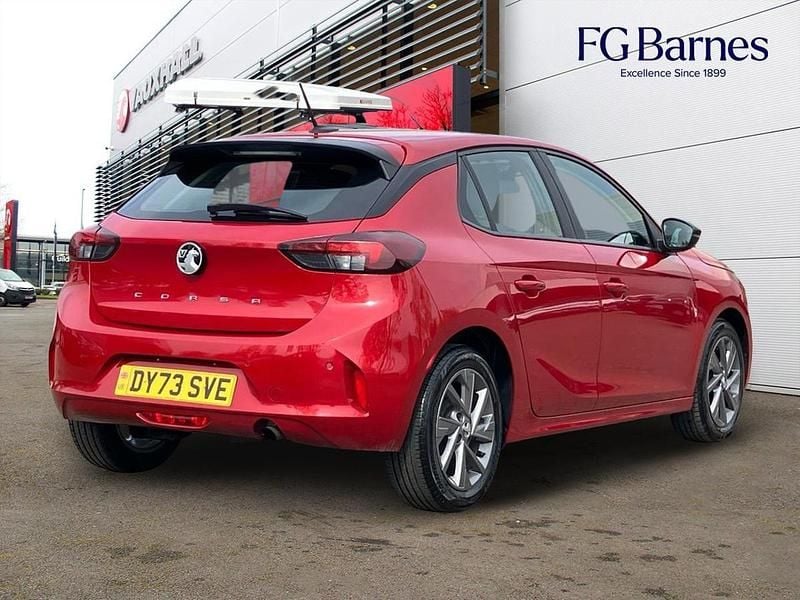 Used Vauxhall Corsa Design Edition 74 HP (54 kW) 2023 Red Hatchback