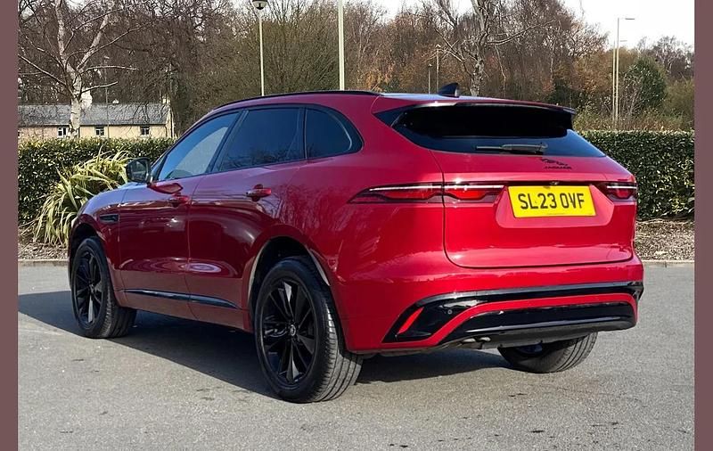 Used Jaguar F-Pace R-Dynamic 200 HP (147 kW) 2023 Red SUV
