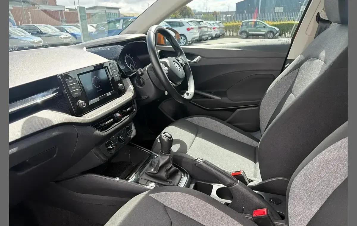 Used Skoda Fabia Comfort 94 HP (69 kW) 2022 Orange Hatchback