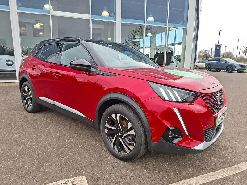 Used Peugeot e-2008 GT 98 kW (134 HP) 2022 Red SUV