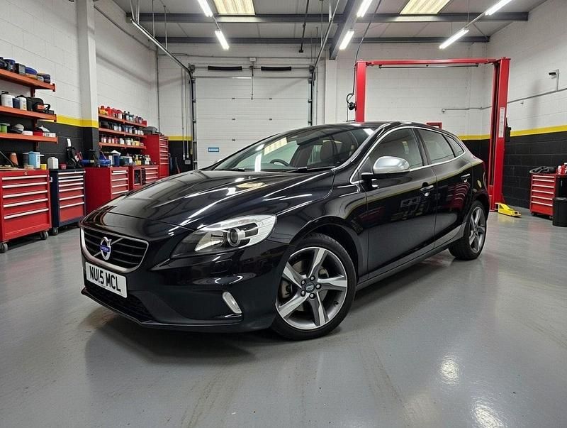 Used Volvo V40 R-Design 2015 Black Hatchback