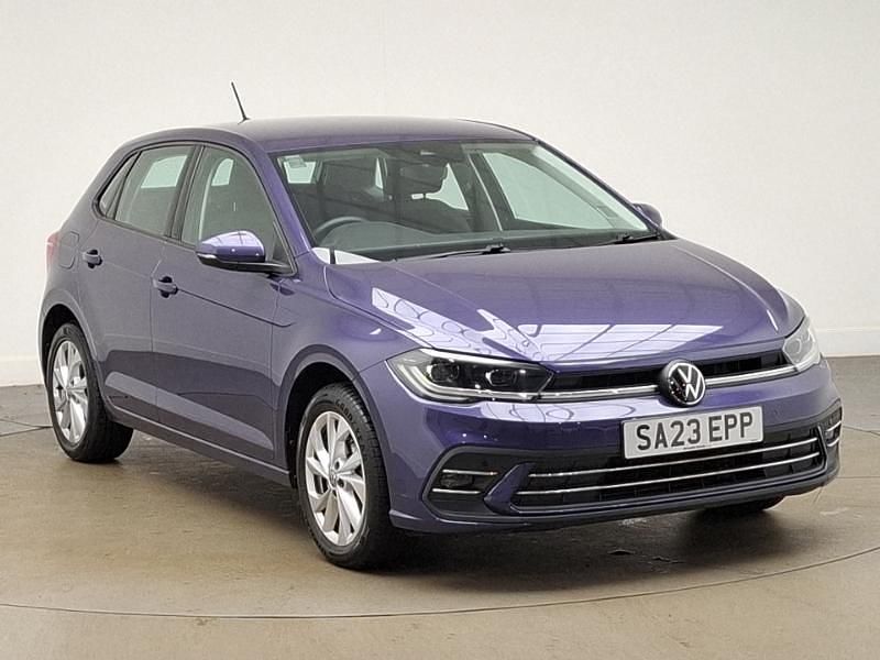 Used VW Polo Style 95 HP (69 kW) 2023 Purple Hatchback