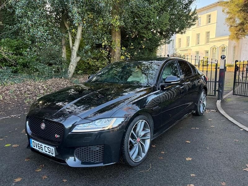 Black Used 2016 Jaguar XF S Sedan | £11,000 (Fair price) - Image 1/4