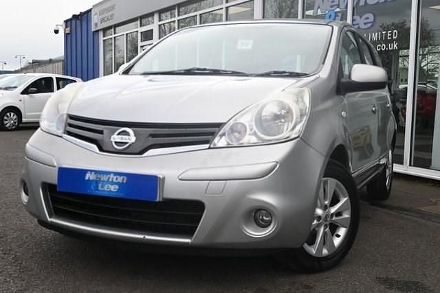 Used Nissan Note Acenta 88 HP (64 kW) 2009 Silver Hatchback