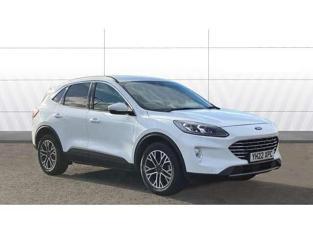 White Used 2022 Ford Kuga Titanium SUV | £17,372 (Super price) - Image 1/4