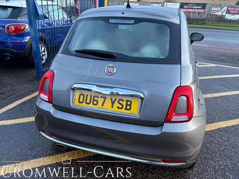 Used Fiat 500 Lounge 95 HP (69 kW) 2017 Grey Hatchback