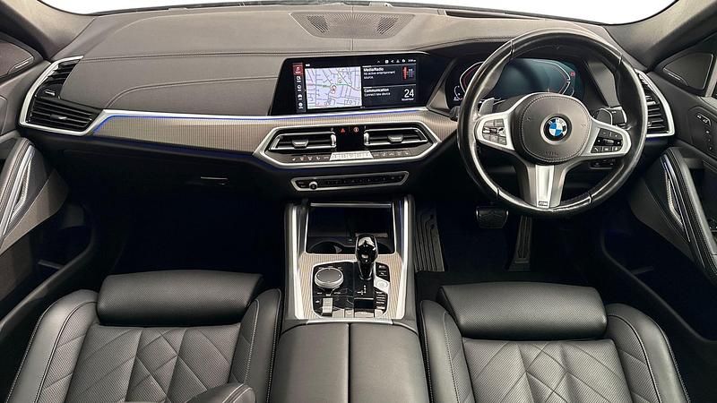 Used BMW X6 M Sport 340 HP (250 kW) 2023 Blue SUV