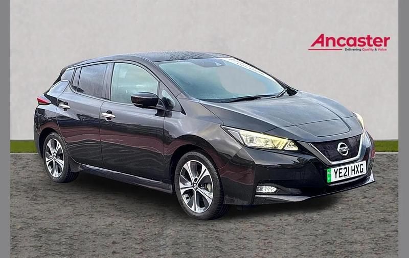 Used Nissan Leaf Tekna 110 kW (150 HP) 2021 Black Hatchback
