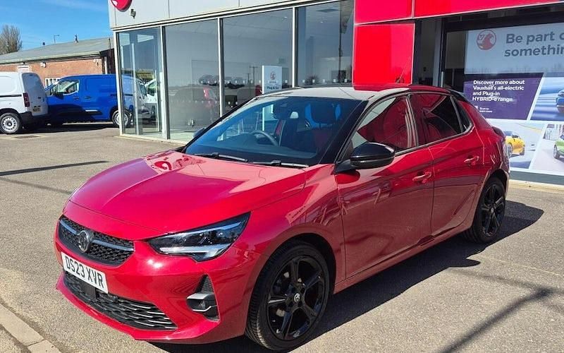 Used Vauxhall Corsa 75 HP (55 kW) 2023 Red Hatchback