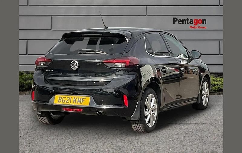 Used Vauxhall Corsa Elite 73 HP (53 kW) 2021 Black Hatchback