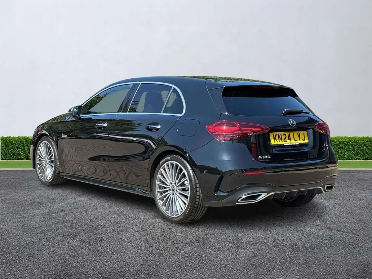 Used Mercedes A180 AMG Line Premium Plus 136 HP (100 kW) 2024 Black Hatchback
