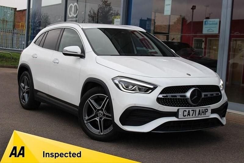 White Used 2021 Mercedes GLA200 AMG line SUV | £22,995 (A bit pricey) - Image 1/1