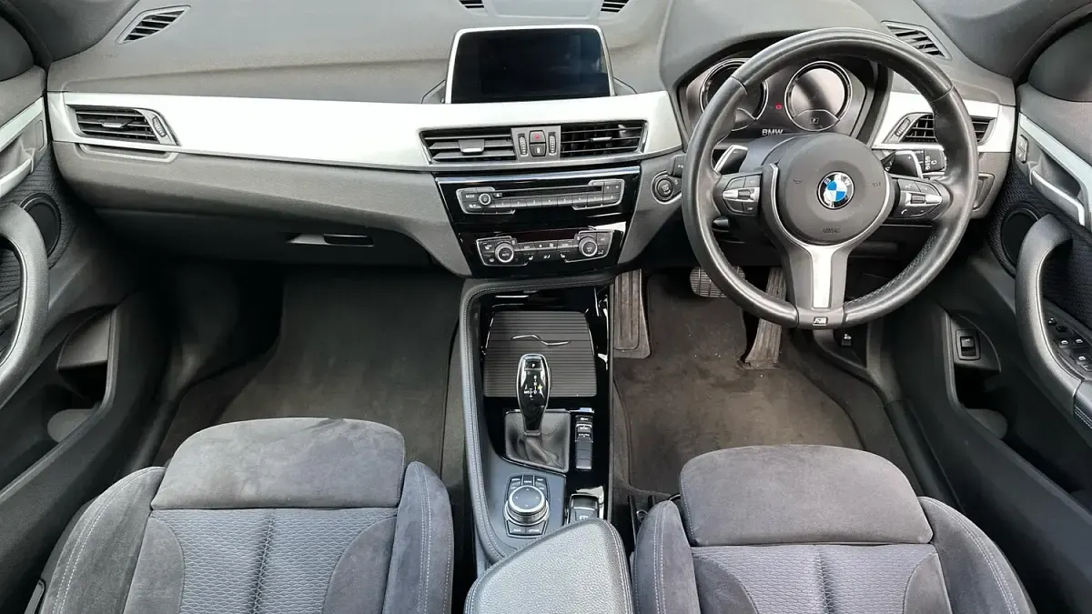 Usado BMW X1 M Sport 150 CV (110 kW) 2018 Gris SUV