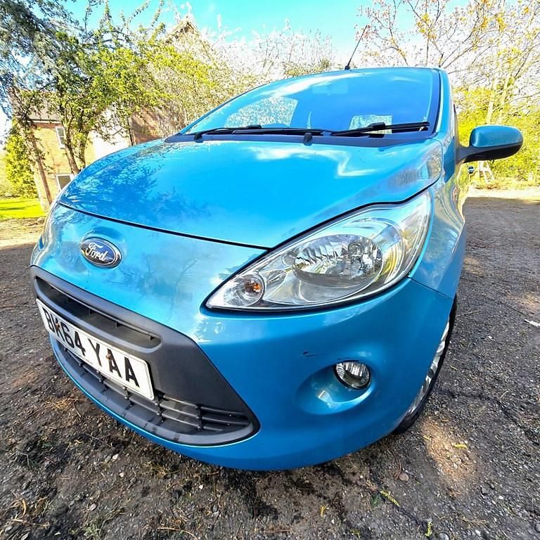 Used Ford Ka Zetec 2014 Blue Hatchback