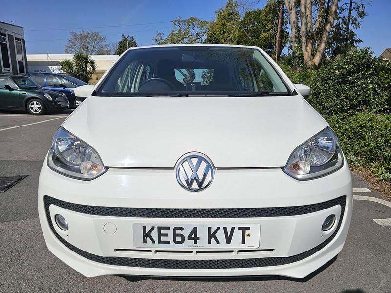 Begagnad VW up! high up! 75 HK (55 kW) 2014 Vit Halvkombi