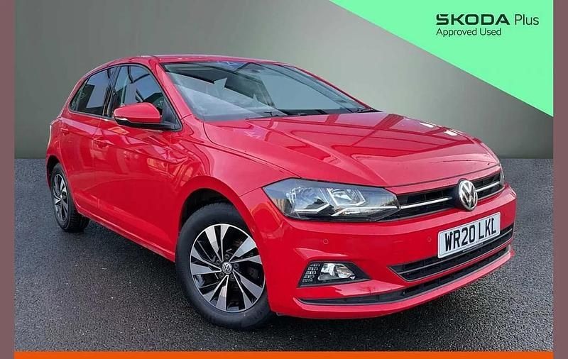 Red Used 2020 VW Polo Match Hatchback | £11,499 (Fair price) - Image 1/4