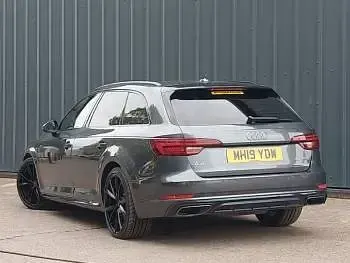 Used Audi A4 Black Edition 150 HP (110 kW) 2019 Grey Estate