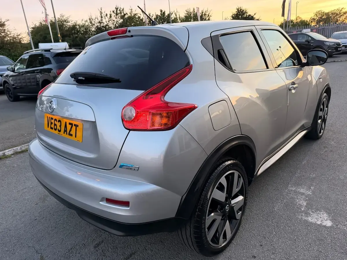 Used Nissan Juke N-TEC 110 HP (80 kW) 2013 Silver SUV