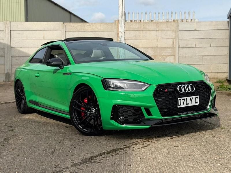Used Audi RS5 Exclusive 450 HP (330 kW) 2018 Green Coupe
