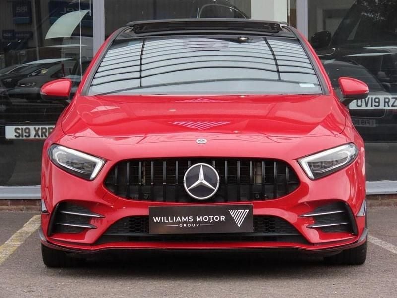Used Mercedes A35 AMG Premium Plus 2019 Red Hatchback