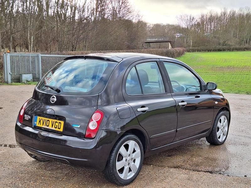 Used Nissan Micra N-TEC 79 HP (58 kW) 2010 Black Hatchback