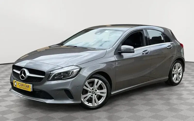 Used Mercedes A200 Premium 136 HP (100 kW) 2017 Grey Hatchback