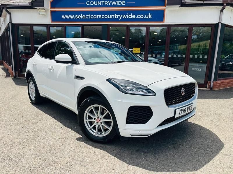 White Used 2018 Jaguar E-Pace R-Dynamic SUV | £8,995 (A bit pricey) - Image 1/4