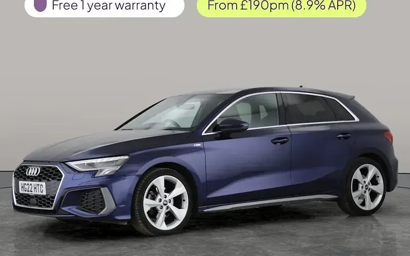 Used Audi A3 Sportback S-Line 110 HP (80 kW) 2022 Hatchback