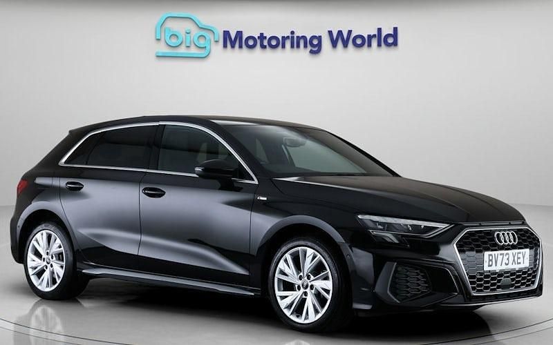 Used 2025 Audi A3 Sportback e-tron S-Line Hatchback | £21,700 (Good price) - Image 1/4