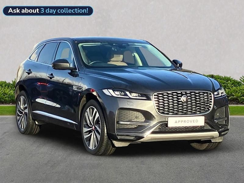 Grey Used 2021 Jaguar F-Pace SUV | £28,449 (A bit pricey) - Image 1/2