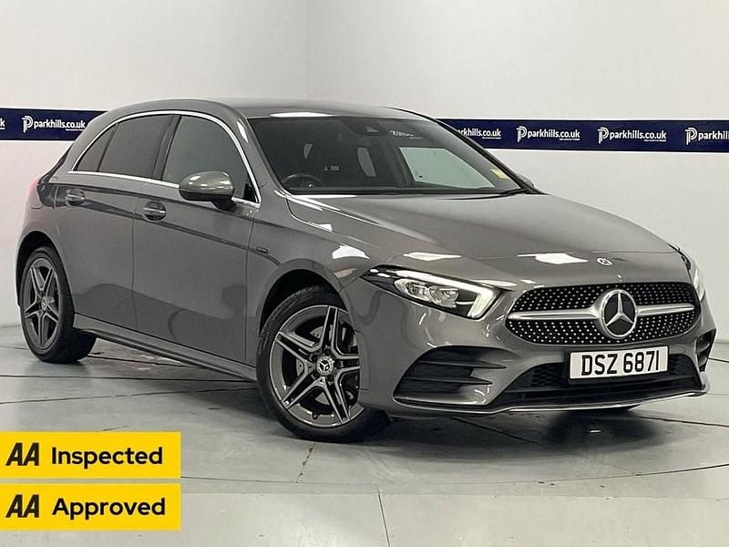 Grey Used 2021 Mercedes A250 AMG line Hatchback | £15,470 (Good price) - Image 1/4