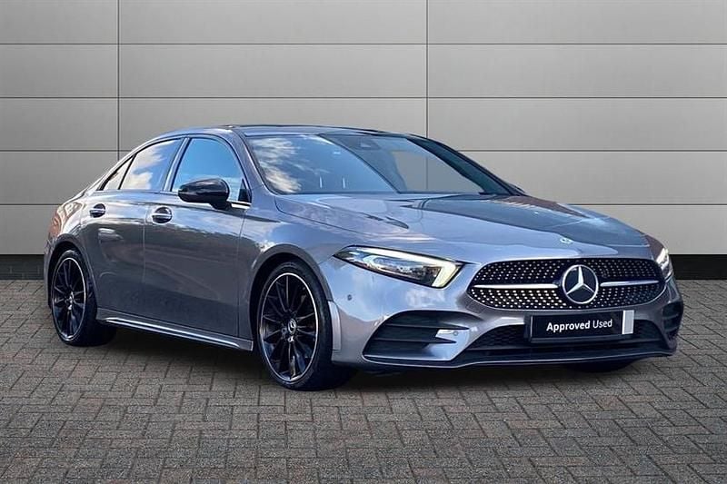 Grey Used 2022 Mercedes A180 AMG Line Premium Plus Sedan | £23,990 (A bit pricey) - Image 1/4