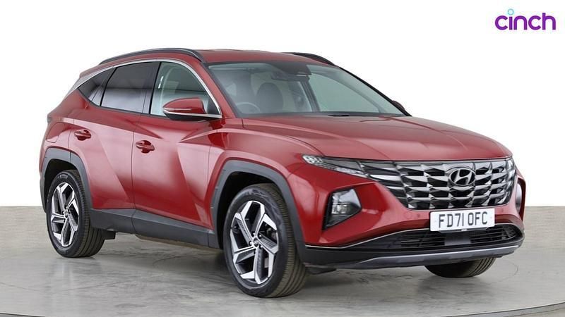 Red Used 2022 Hyundai Tucson Premium SUV | £19,549 (Super price) - Image 1/3