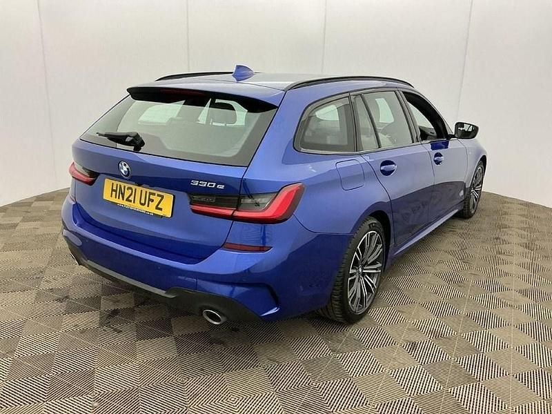 Used BMW 330e M Sport 2021 Blue Estate