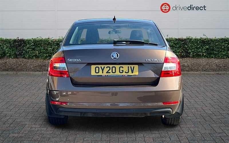 Used Skoda Octavia SE Drive 116 HP (85 kW) 2020 Brown Hatchback