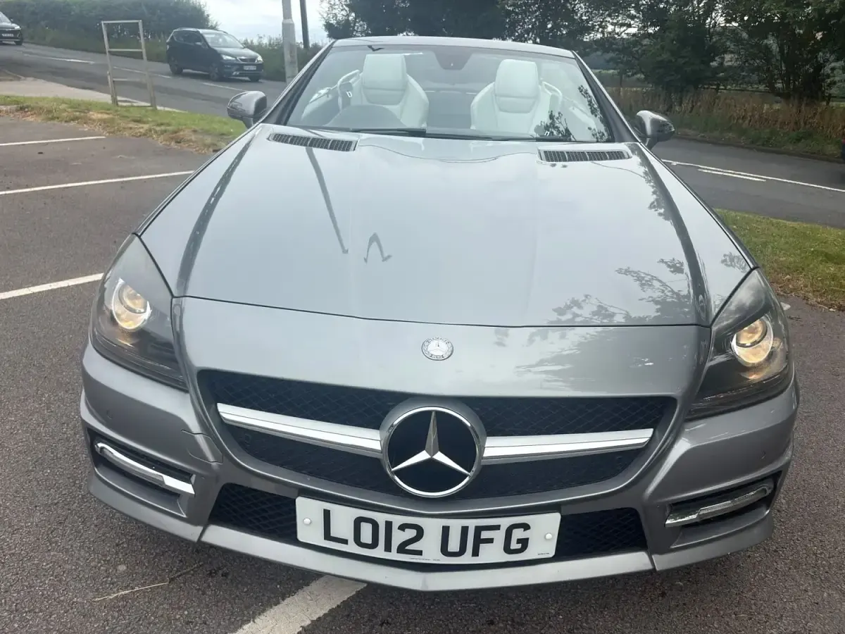 Used Mercedes SLK200 AMG 2012 Silver Cabriolet