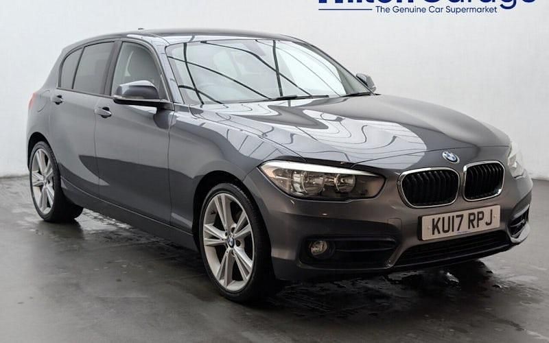 Grey Used 2017 BMW 120 Sport Line Hatchback | £13,850 (Fair price) - Image 1/4