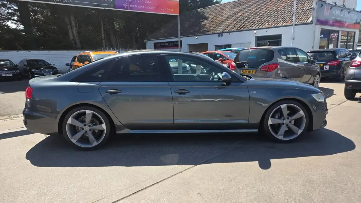 Used Audi A6 Black Edition 174 HP (127 kW) 2014 Grey Sedan