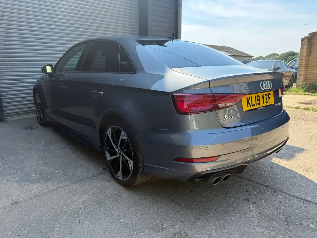 Used Audi A3 Black Edition 150 HP (110 kW) 2019 Grey Sedan