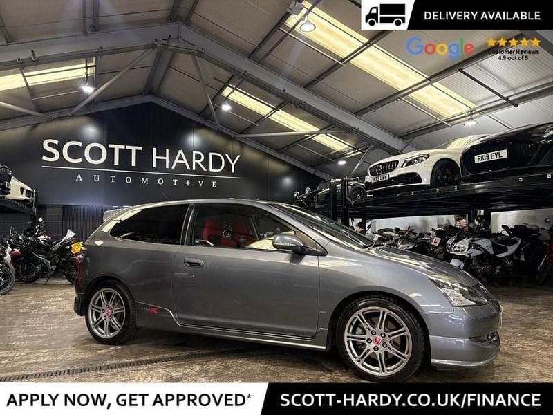 Begagnad Honda Civic Type R 197 HK (144 kW) 2005 Grå Halvkombi