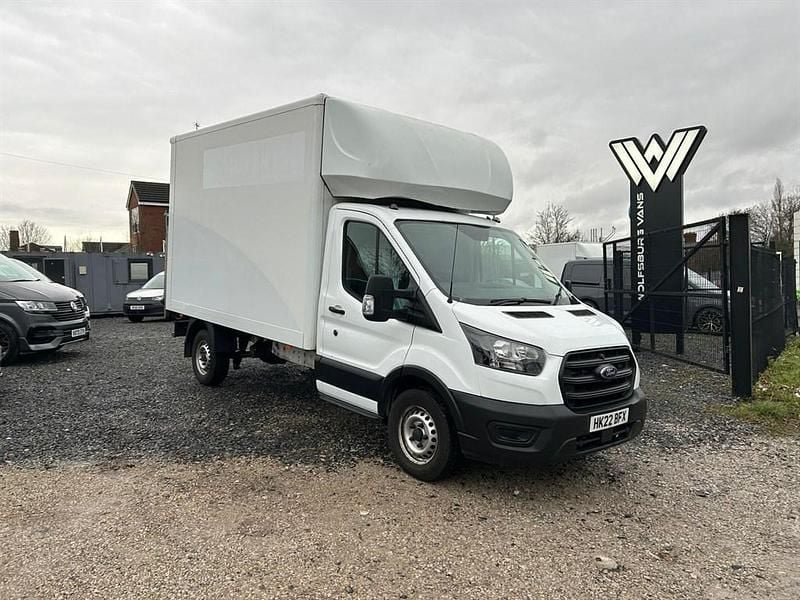 Used Ford Transit 130 HP (95 kW) 2022 White Cabriolet