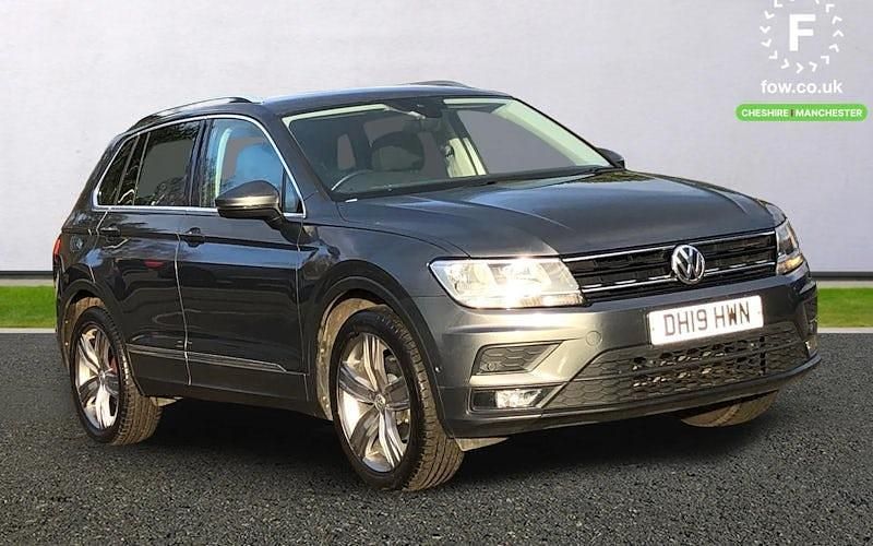 Grey Used 2019 VW Tiguan Match SUV | £15,099 (Fair price) - Image 1/4
